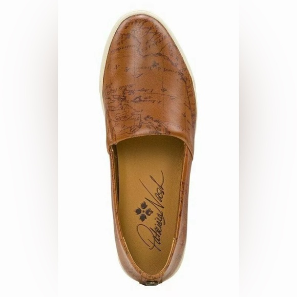 Patricia Nash Lola Slip-On Flats Map Print Sz. 8.5 EUC - Picture 13 of 15